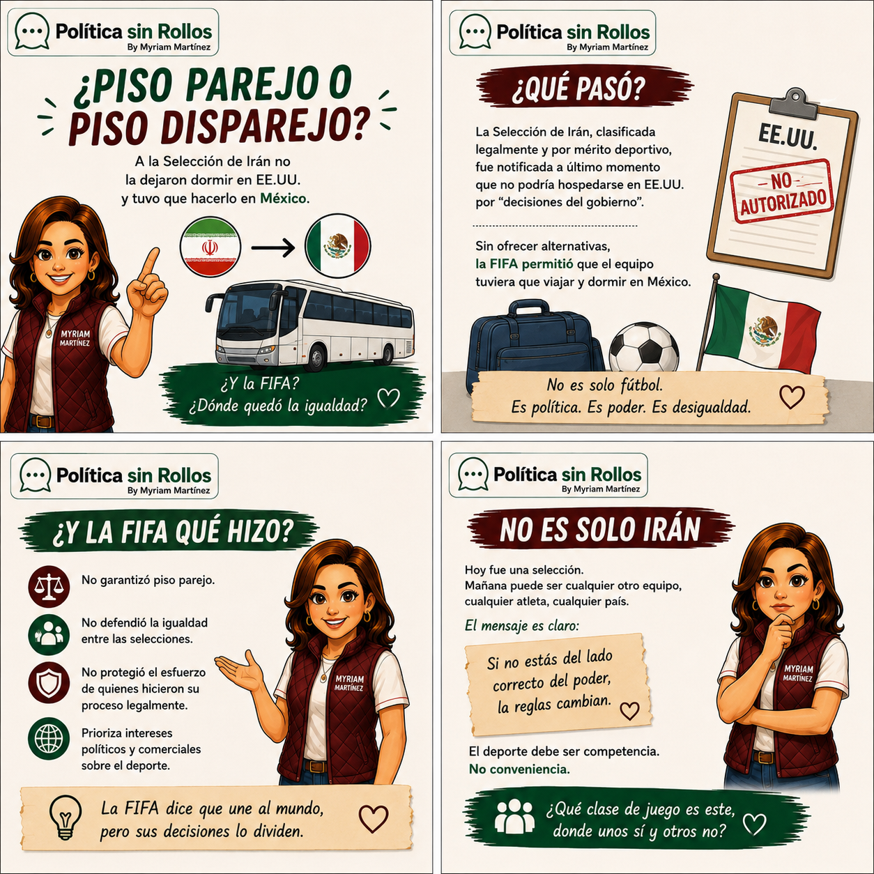Carrusel ¿Piso parejo o disparejo? de Política sin Rollos